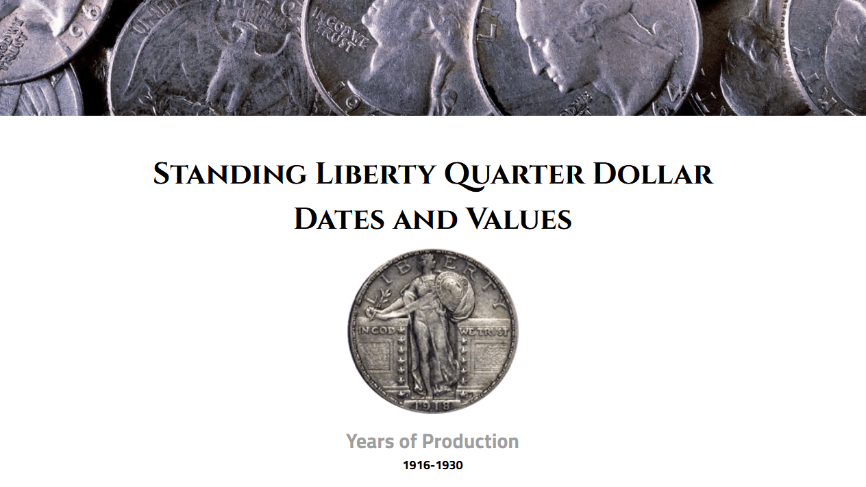 Standing Liberty Quarter Key Dates & Values (1916-1930)